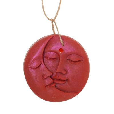 Meditation, Cedarwood Essential Oil & Red Jasper Crystal Ornament, Natural