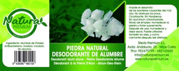 Pierre d'Alun - Déodorant Naturel (145gr) 2