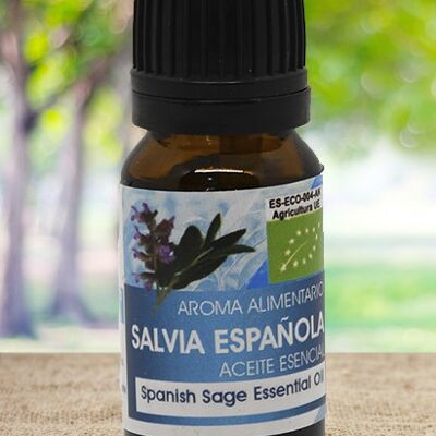 Organic Spanish Sage Essential Oil - 10 ml.