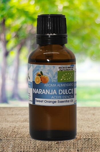 Huile Essentielle d'Orange Douce Bio - 30 ml. 1