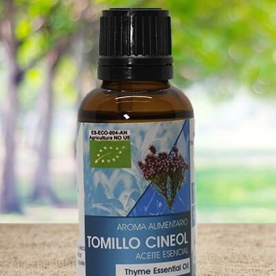 Aceite Esencial Tomillo Cineol BIO - 30 ml.