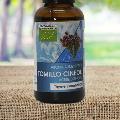 Aceite Esencial Tomillo Cineol BIO - 30 ml.
