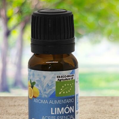Organic Lemon Essential Oil - 10 ml.