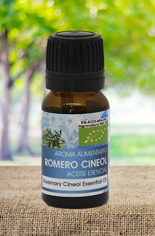 Aceite Esencial Romero Cineol BIO - 10 ml.