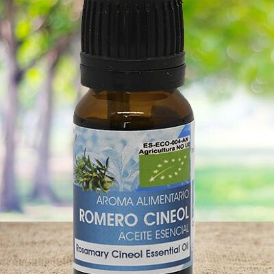 Aceite Esencial Romero Cineol BIO - 10 ml.