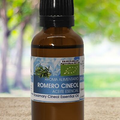 Olio Essenziale di Rosmarino Cineolo BIO - 30 ml.