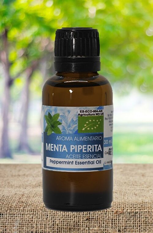 Aceite Esencial Menta Piperita BIO  - 30 ml.