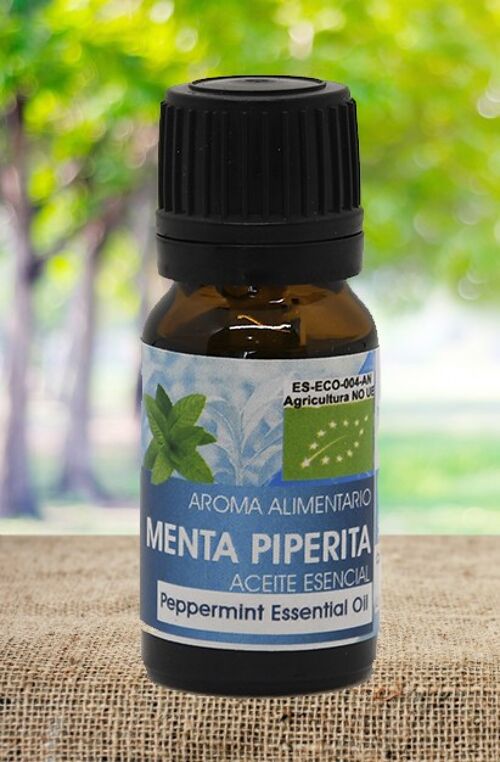 Aceite Esencial Menta Piperita BIO - 10 ml.