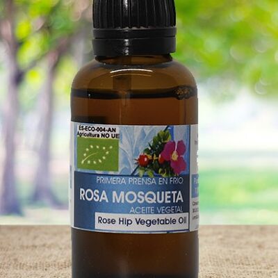 Olio vegetale di rosa canina biologico (30 ml.)