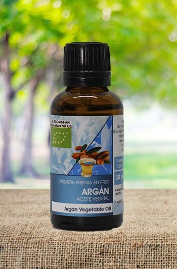 Huile Végétale d'Argan Bio (30 ml.)