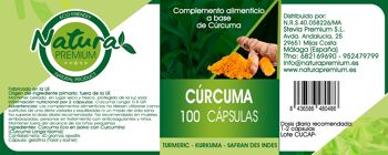 Capsules de curcuma (100 unités) 2