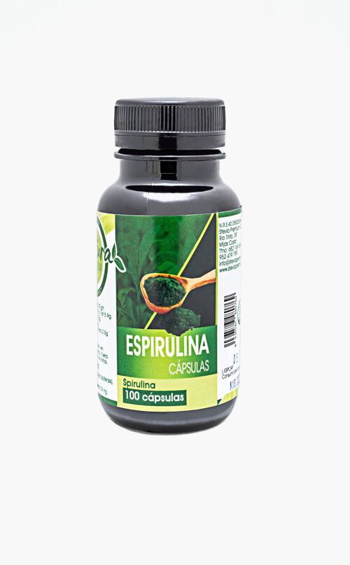 Cápsulas de Espirulina (100 uds)