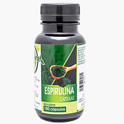 Cápsulas de Espirulina (100 uds)