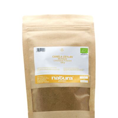 Canela Ceylan en polvo ECO - 125 g.