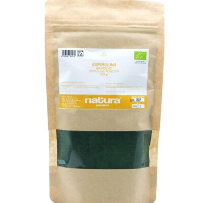 Polvere di spirulina biologica - 125 g.