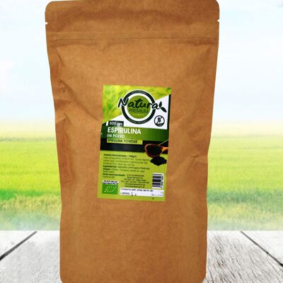 Spirulina-Pulver - 500 g.