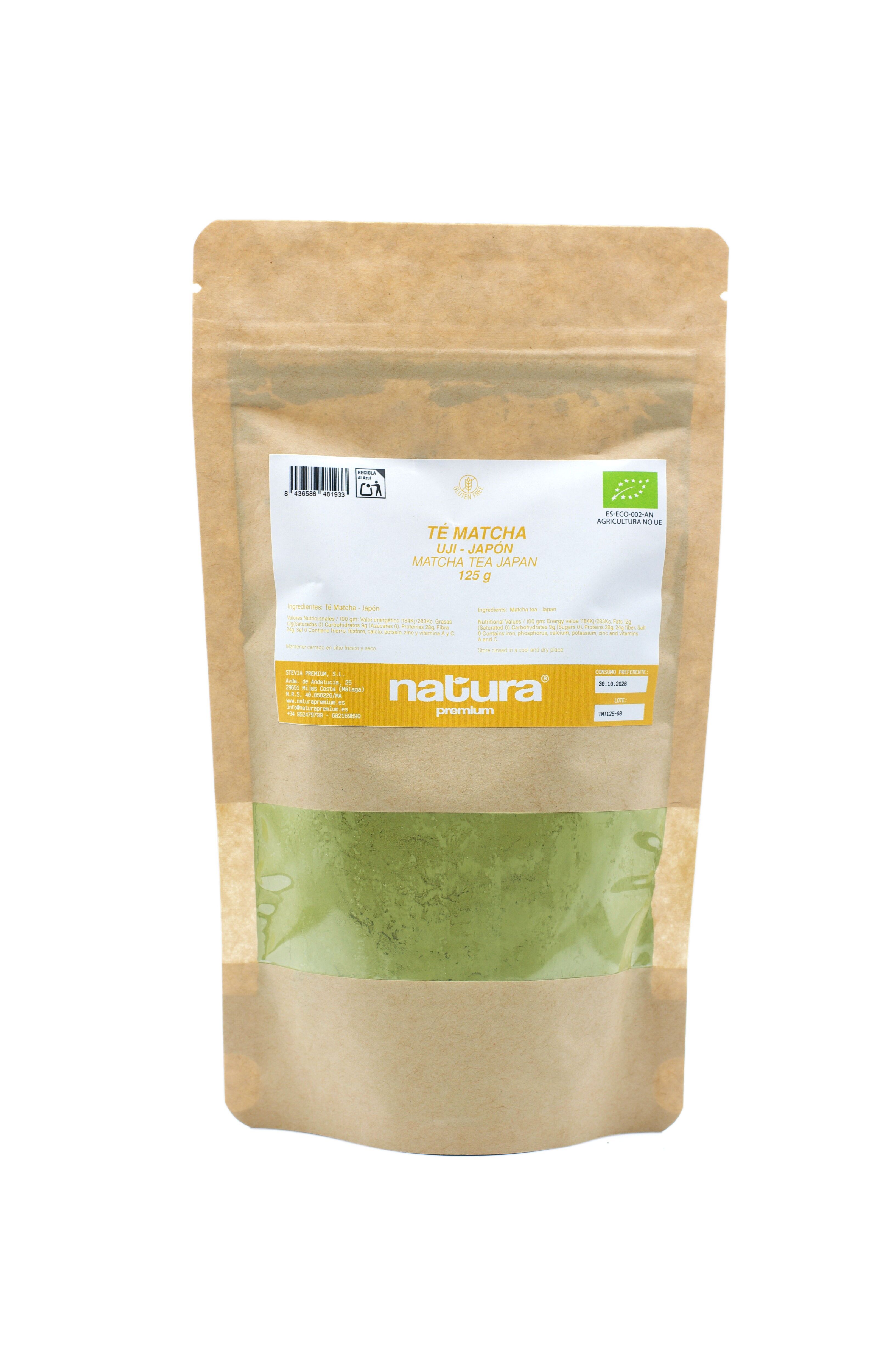 Thé Matcha Uji Bio - 125 g.
