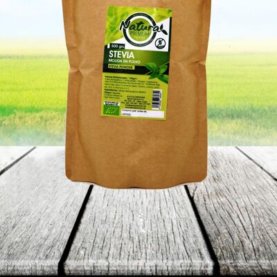 Ground Stevia Powder Natura Premium - 500 g.