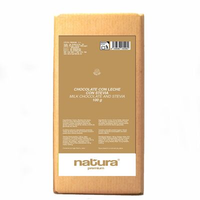 Stevia Chocolate con Leche (100 grs.)