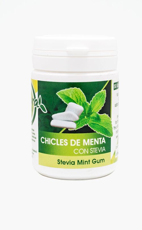 Stevia Chicles de Menta  (50 uds apxdte)
