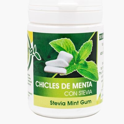 Stevia Menthe Chewing Gum (50 unités environ)