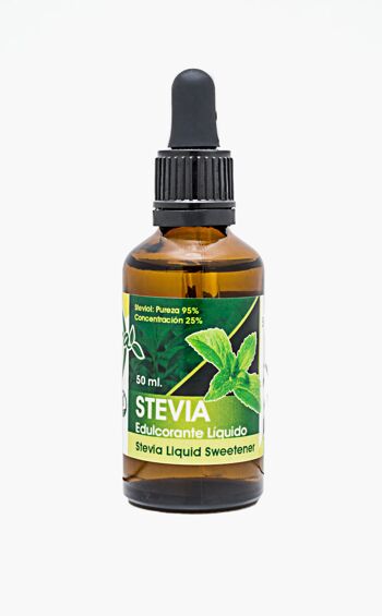 Édulcorant liquide à la stévia - 50 ml. 1