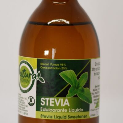 Édulcorant liquide à la stévia - 250 ml.