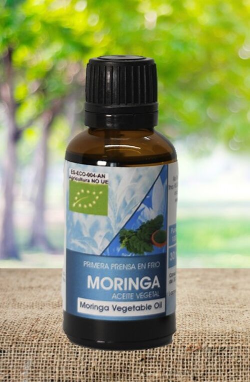 Aceite Vegetal Moringa BIO  - 30 ml.