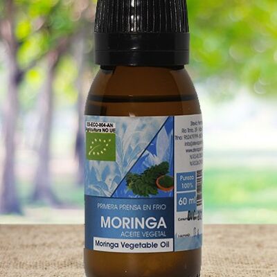 Olio Vegetale Moringa BIO (30 e 60 ml.) - 60 ml.