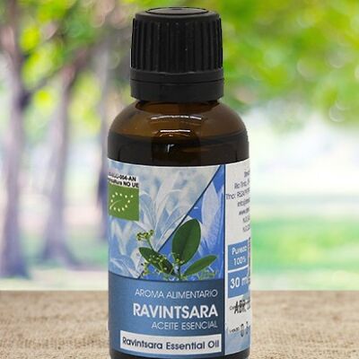 Olio essenziale di Ravintsara biologico - 30 ml.