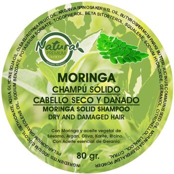 Shampoing Solide Moringa 80 grs 2