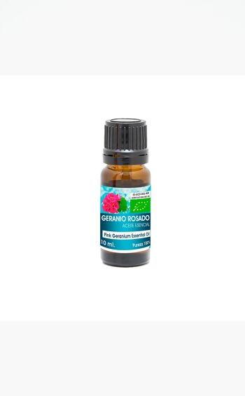 Huile Essentielle de Géranium Rose Bio - 10 ml. 1