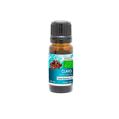 Olio essenziale di chiodi di garofano biologico - 10 ml.
