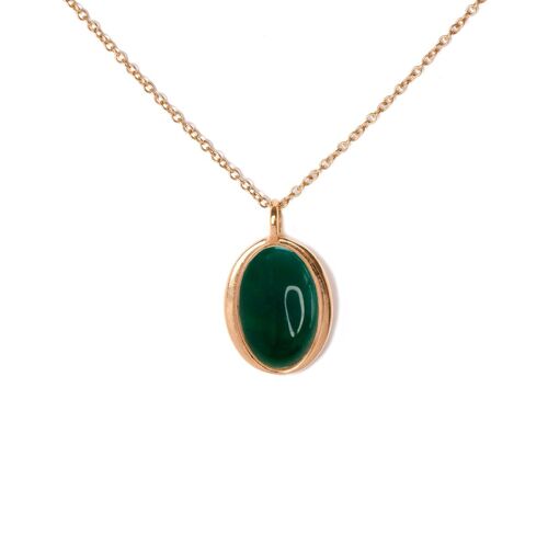 Collier Carya - Onyx Vert