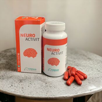 NEUROACTIVIT Tequial, 60 gélules Mémoire, Concentration 2