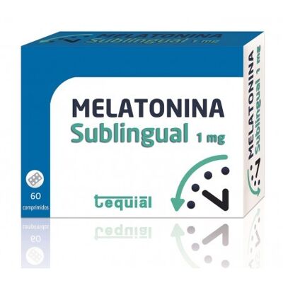 SUBLINGUALES MELATONIN 1 mg Tequial, 60 Pillen