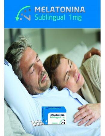 MÉLATONINE SUBLINGUALE 1mg Tequial, 60 comprimés 2