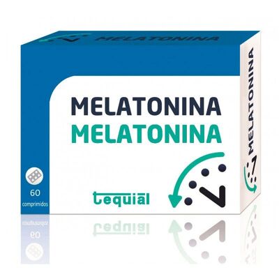 REINES MELATONIN 1 mg Tequial, 60 Tabletten Einschlafen
