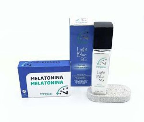 Pack "ANTIOX" Melatonina Pura + Sérum 5G