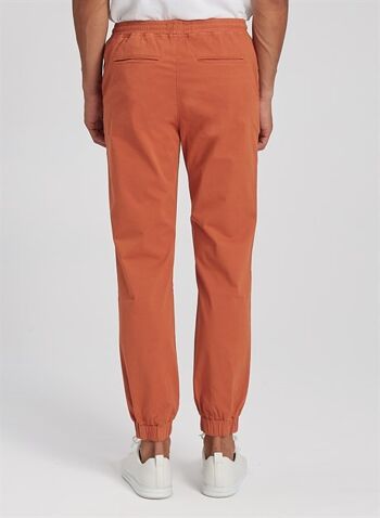 IVO - Pantalon Jogger Chino Twill - Rouille 3