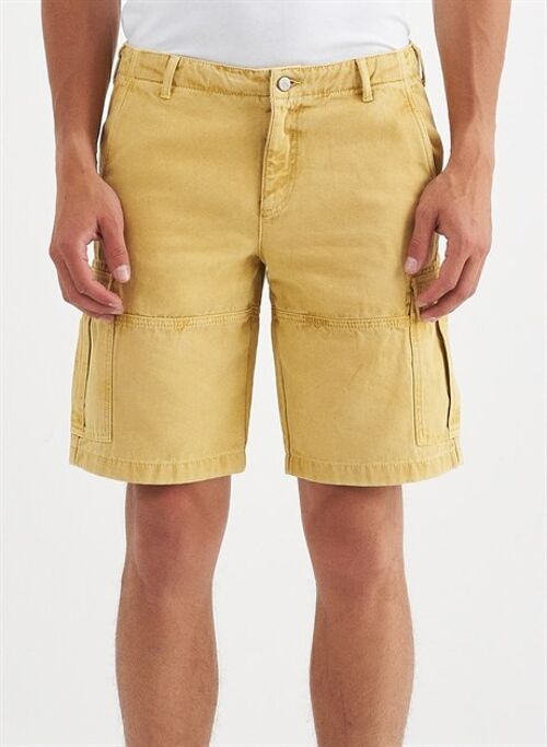 FABIO - Cargo Canvas Shorts - Vintage