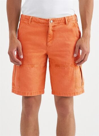 FABIO - Short cargo en toile - Rouille 1