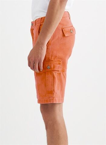 FABIO - Short cargo en toile - Rouille 2