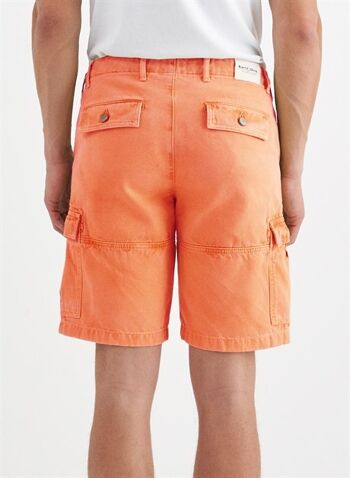 FABIO - Short cargo en toile - Rouille 3