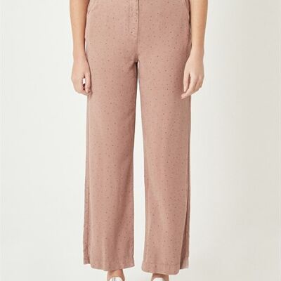 MELISSA - Allover Printed Tencel Pants