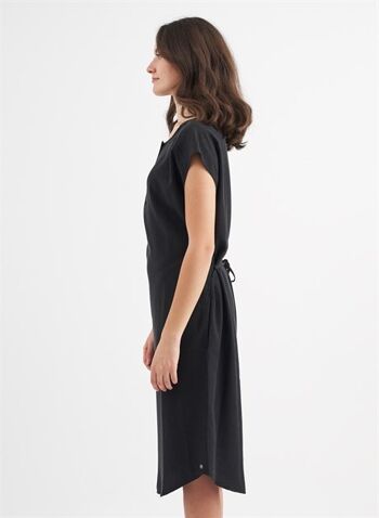 DINA - Robe longue en Tencel - Noir 3