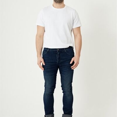 MINO - Pantaloni jeans slim fit - blu scuro