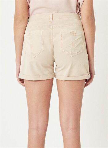 VALERIA - Short en sergé -Beige 3