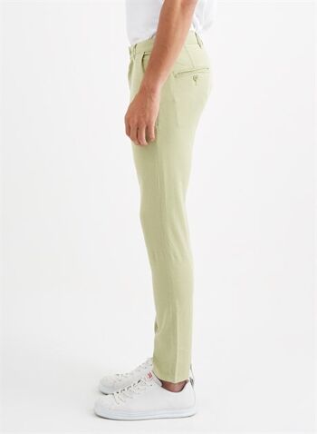 NICO - Pantalon Chino Twill Regular Fit - Vert Sauge 2