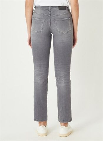 HANNA - Pantalon en jean coupe classique - Gris 3